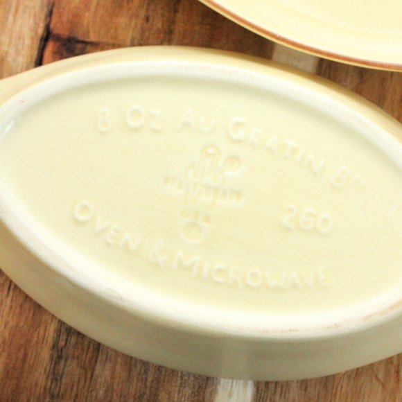 Set of Two/Pfaltzgraff Au Gratin Dishes/Village Pattern - Picture 3 of 3